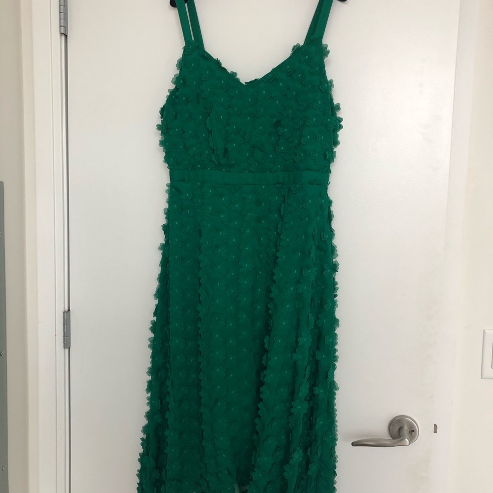 Green Eva Franco Dress- Anthropologie